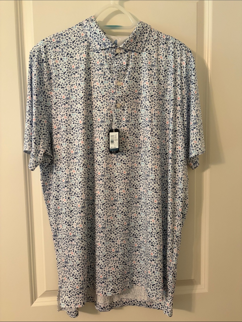 johnnie-O Viva Las Vegas themed polo